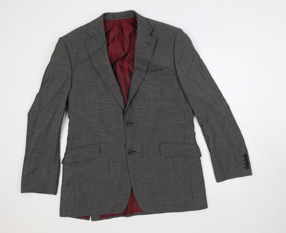 Mens UK Size 40 Marks and Spencer Regular Grey Suit Jacket