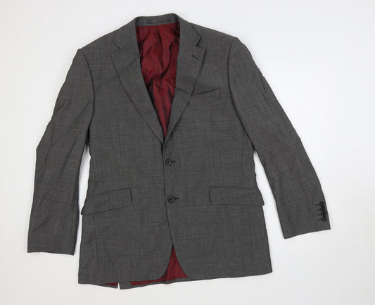Mens UK Size 40 Marks and Spencer Regular Grey Suit Jacket