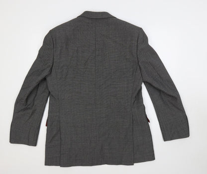 Mens UK Size 40 Marks and Spencer Regular Grey Suit Jacket