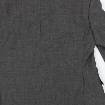 Mens UK Size 40 Marks and Spencer Regular Grey Suit Jacket