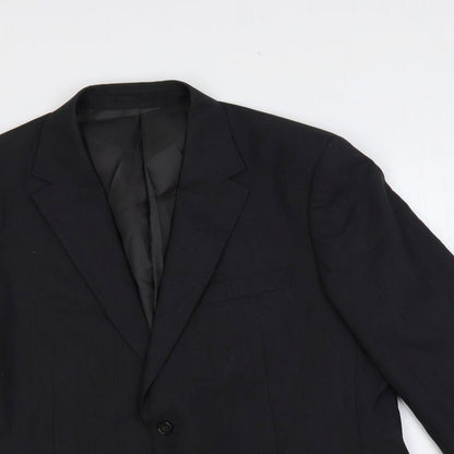 Mens UK Size 44 Brook Taverner Regular Grey Suit Jacket
