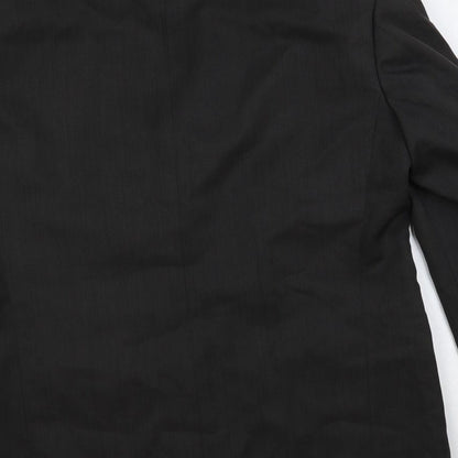 Armando Mens Grey Polyester Jacket Suit Jacket Size 40 Regular