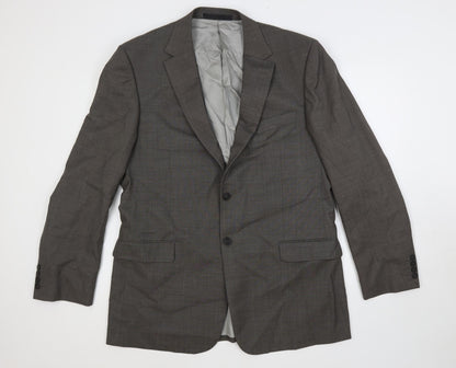 Mens UK Size 42 Marks and Spencer Regular Grey Suit Jacket