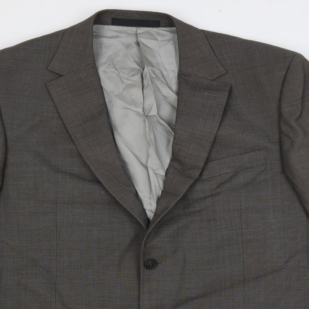 Mens UK Size 42 Marks and Spencer Regular Grey Suit Jacket
