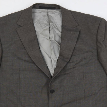 Mens UK Size 42 Marks and Spencer Regular Grey Suit Jacket