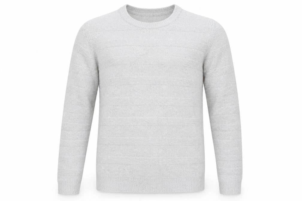 Mens UK Size L Marks and Spencer Grey Pullover Jumper