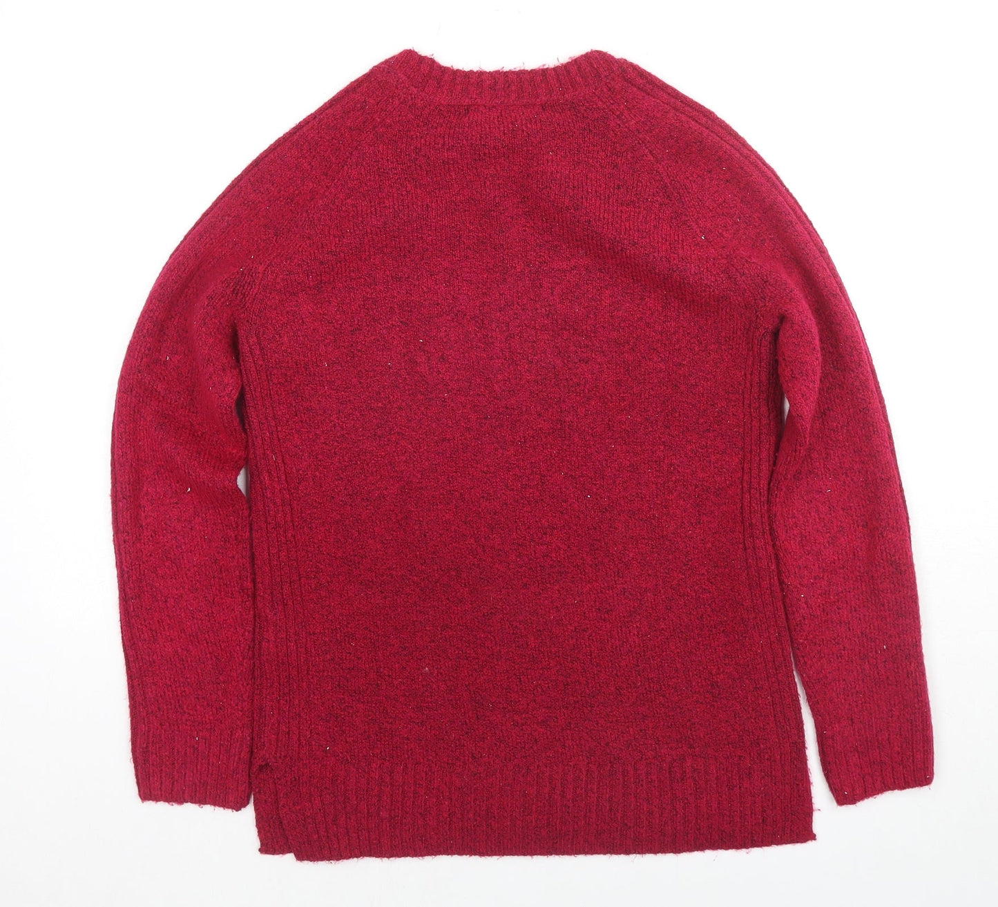 Womens UK Size XS Marks and Spencer Pink Pullover Jumper
