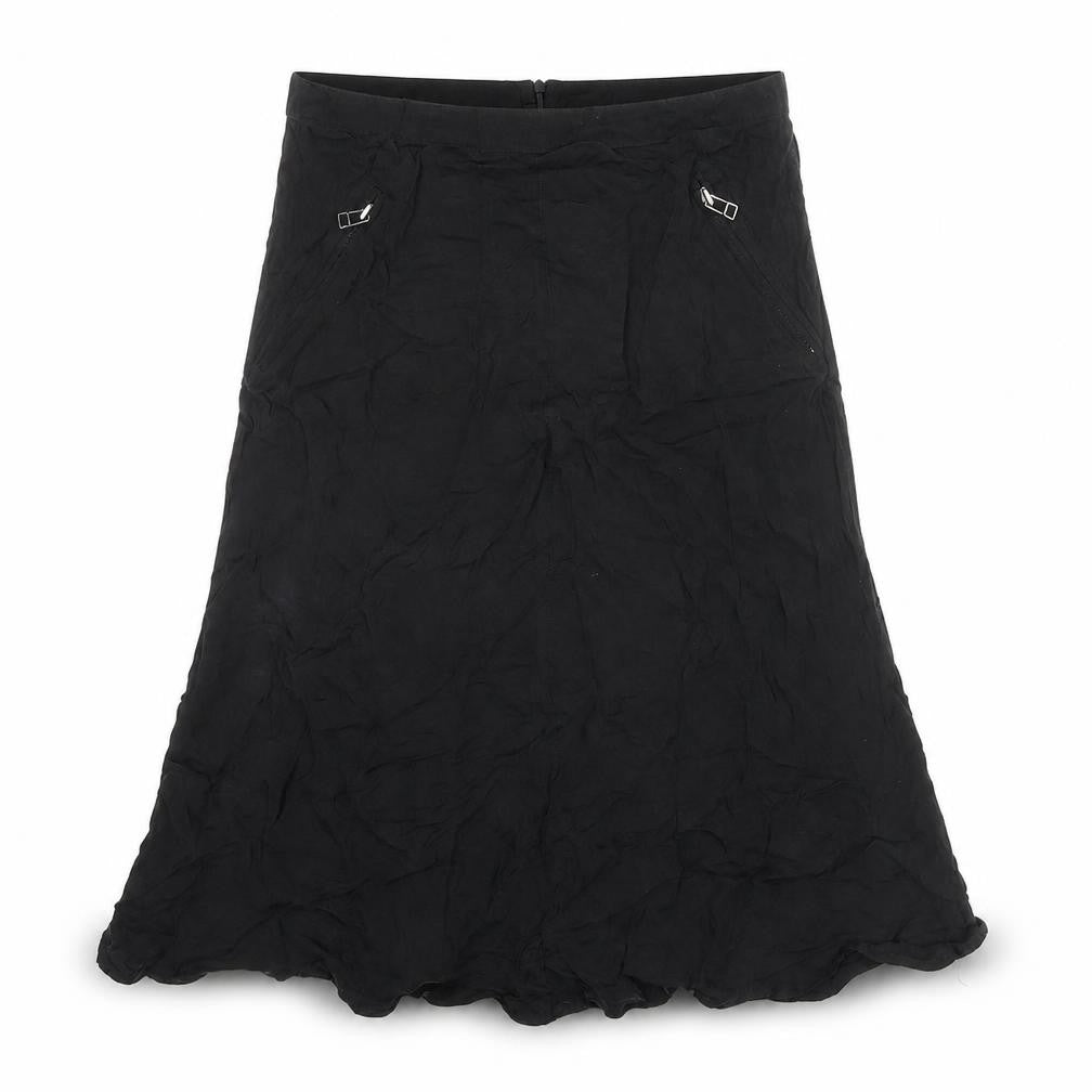 Womens UK Size 10 Zara Trumpet Rayon Skirt