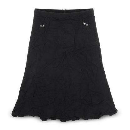Womens UK Size 10 Zara Trumpet Rayon Skirt