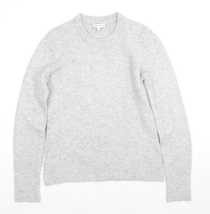 Womens UK Size 8 Warehouse Grey Pullover Jumper