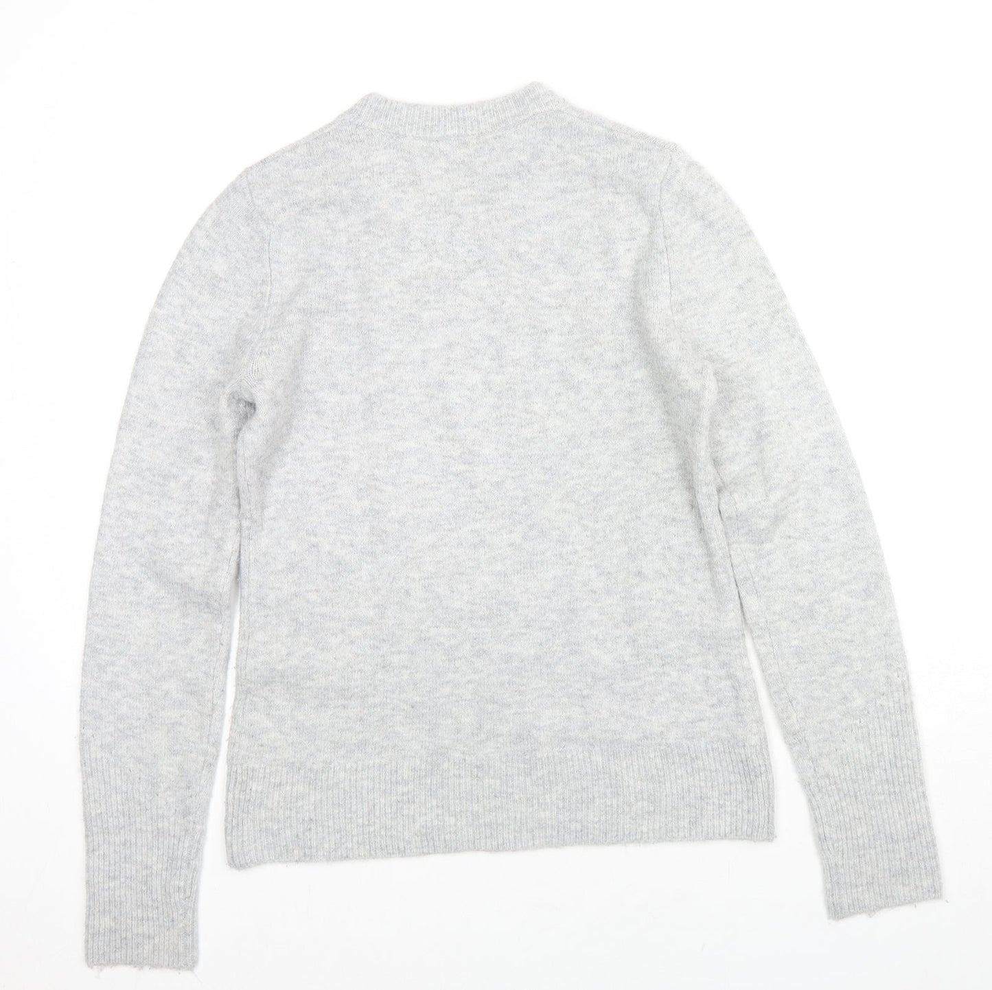 Womens UK Size 8 Warehouse Grey Pullover Jumper