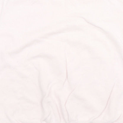 Womens UK Size 14 Classic Pink Basic Blouse