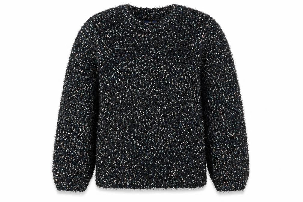 Womens UK Size 14 Cotton Traders Black Pullover Jumper