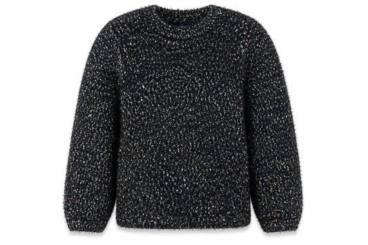 Womens UK Size 14 Cotton Traders Black Pullover Jumper