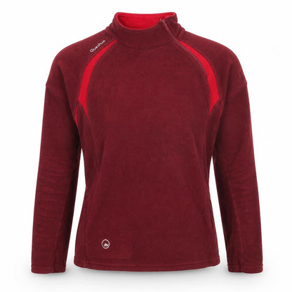 Womens UK Size M Quechua Red Pullover Sweatshirt