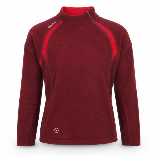 Womens UK Size M Quechua Red Pullover Sweatshirt