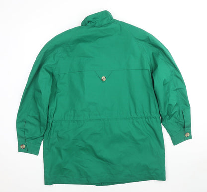 Womens UK Size 14 St Michael Green Parka Coat