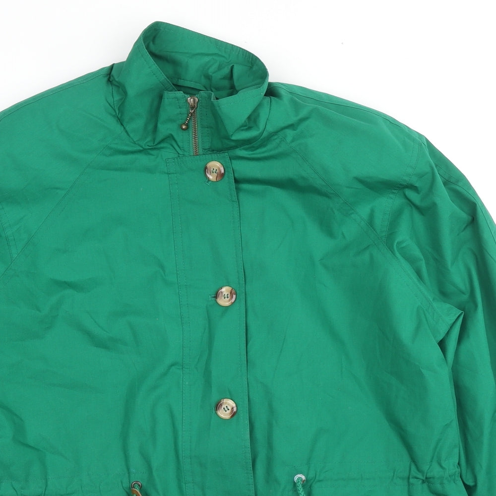 Womens UK Size 14 St Michael Green Parka Coat