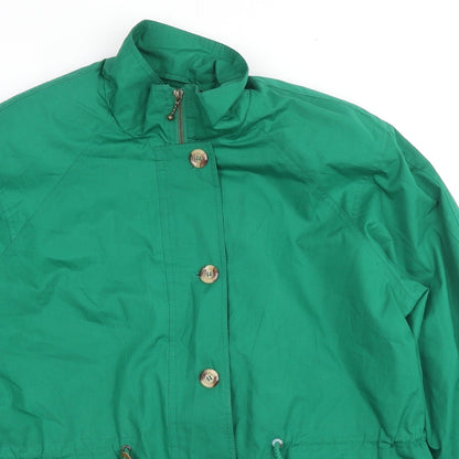 Womens UK Size 14 St Michael Green Parka Coat