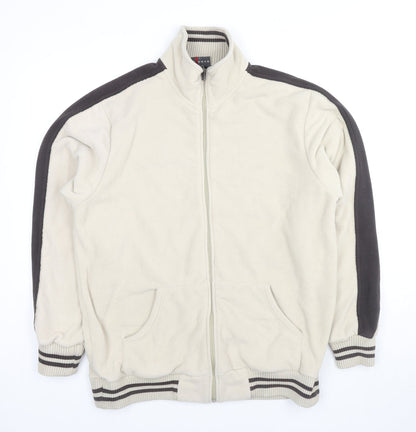 Mens UK Size L Reverse Beige Jacket