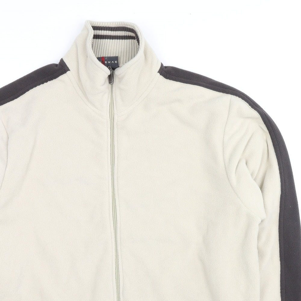 Mens UK Size L Reverse Beige Jacket