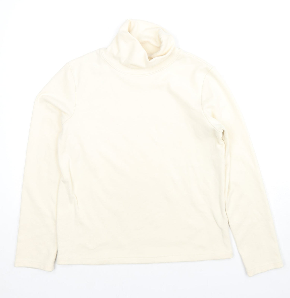DAZY Womens Ivory Polyester Pullover Sweatshirt Size M Pullover
