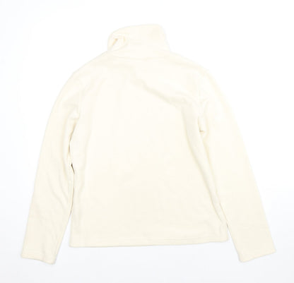 DAZY Womens Ivory Polyester Pullover Sweatshirt Size M Pullover