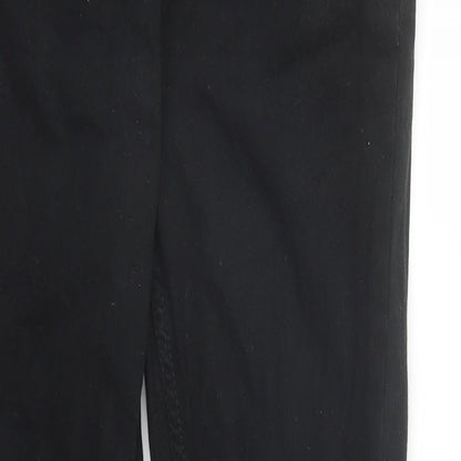 New Look Mens Black Cotton Skinny Jeans Size 30 in L31 in Regular Zip