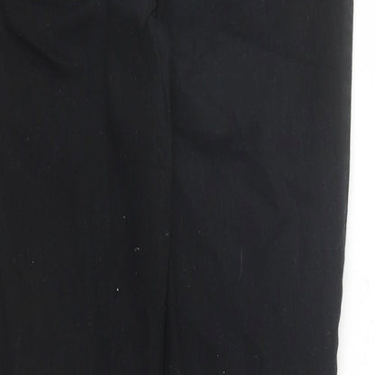 New Look Mens Black Cotton Skinny Jeans Size 30 in L31 in Regular Zip