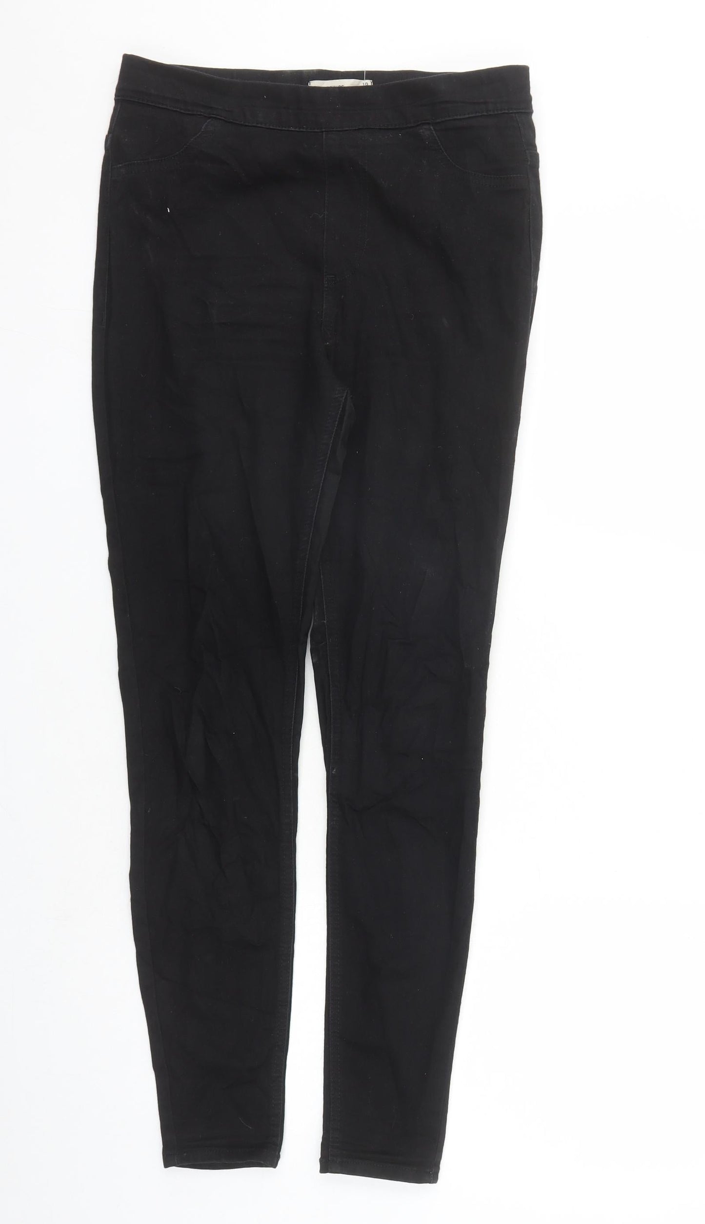 Womens UK Size 10 Marks and Spencer Regular Fit Jegging Black Jeans