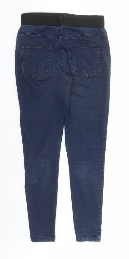 Womens UK Size 10 Marks and Spencer Regular Fit Jegging Blue Jeans