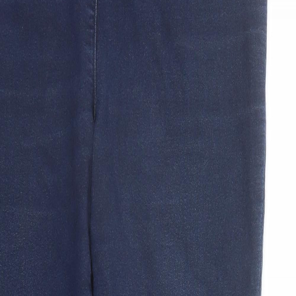 Womens UK Size 10 Marks and Spencer Regular Fit Jegging Blue Jeans