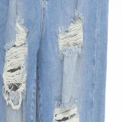 Fashion Nova Womens Blue Cotton Skinny Jeans Size 26 in L31 in Regular Zip