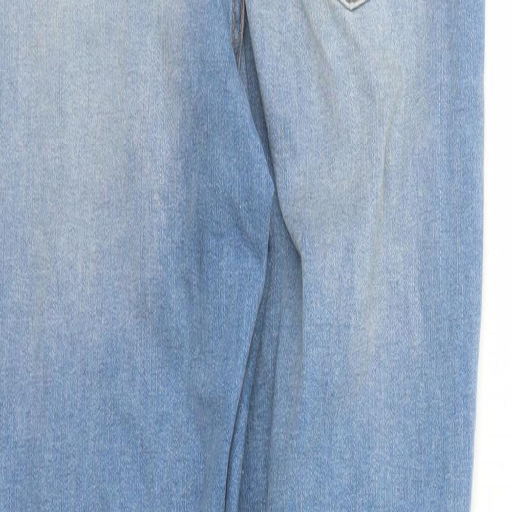 Fashion Nova Womens Blue Cotton Skinny Jeans Size 26 in L31 in Regular Zip