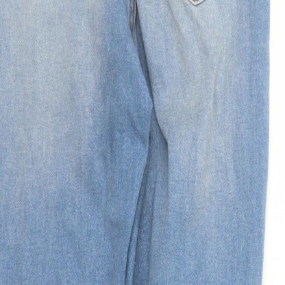 Fashion Nova Womens Blue Cotton Skinny Jeans Size 26 in L31 in Regular Zip