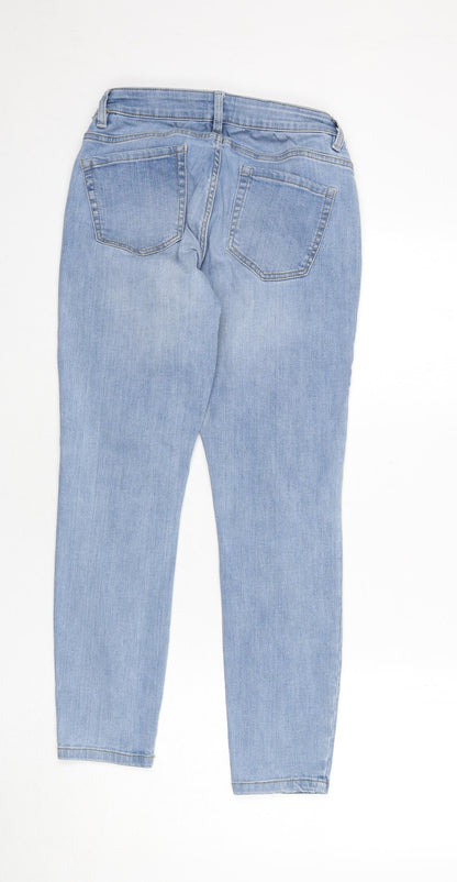 Just Jeans Womens Blue Cotton Skinny Jeans Size 28 in L26 in Regular Zip
