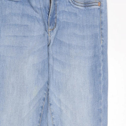 Just Jeans Womens Blue Cotton Skinny Jeans Size 28 in L26 in Regular Zip