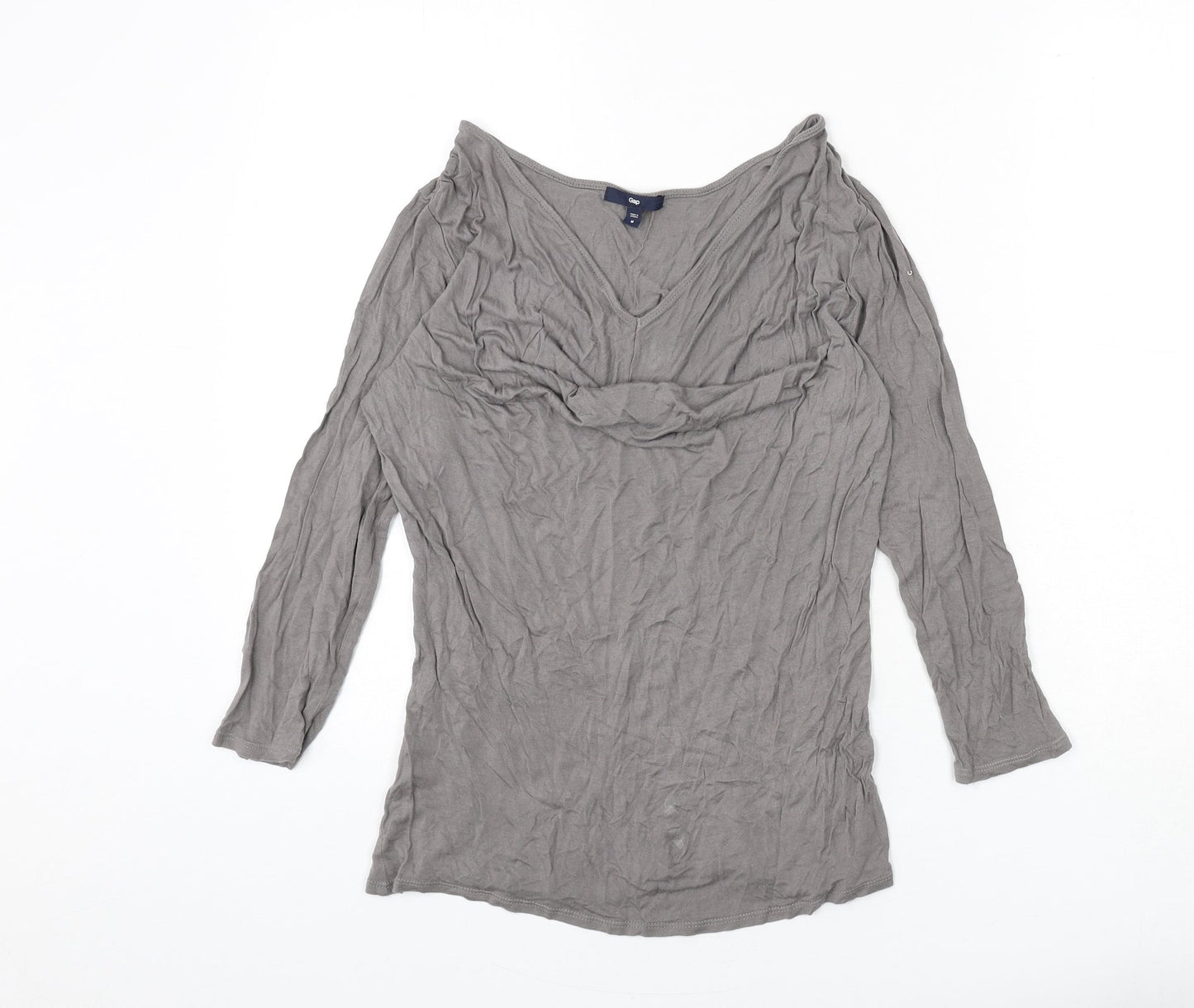 Womens UK Size M Gap Grey Basic T-Shirt