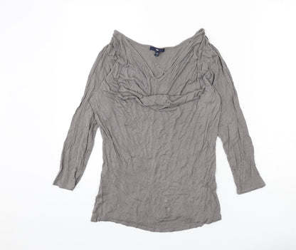 Womens UK Size M Gap Grey Basic T-Shirt