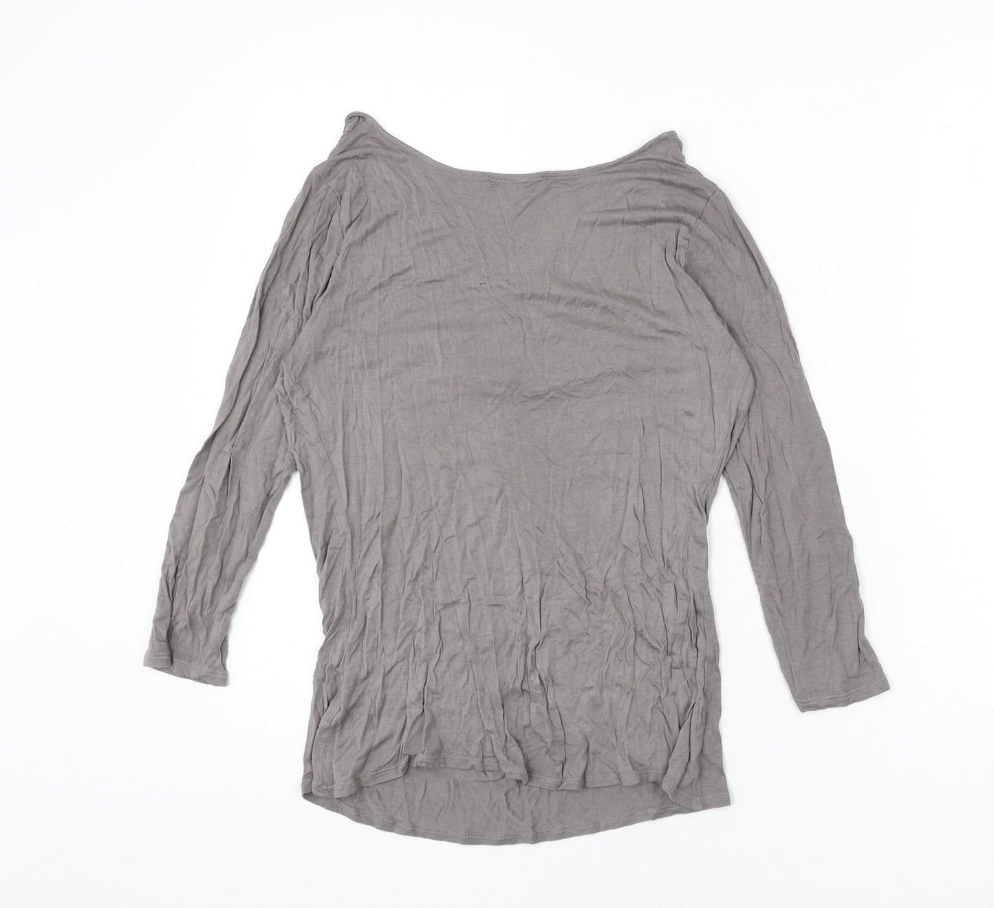 Womens UK Size M Gap Grey Basic T-Shirt