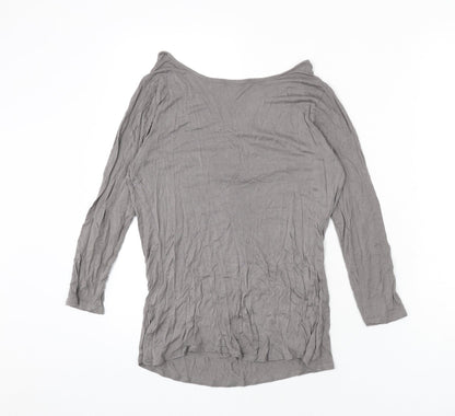 Womens UK Size M Gap Grey Basic T-Shirt