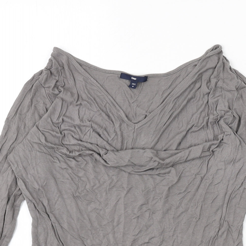 Womens UK Size M Gap Grey Basic T-Shirt