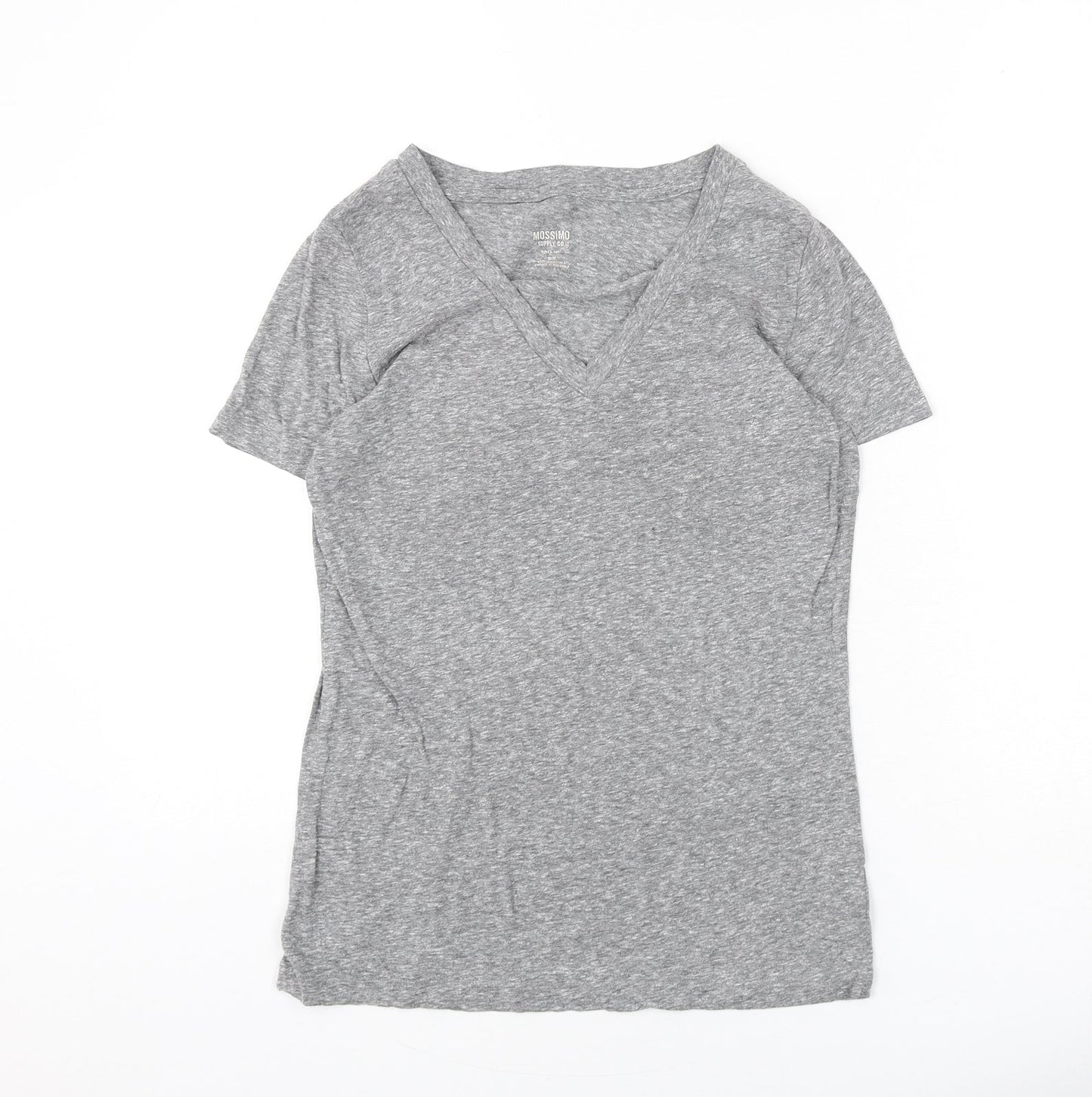 Womens UK Size M Mossimo Grey Basic T-Shirt