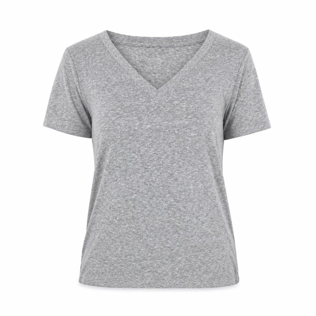 Womens UK Size M Mossimo Grey Basic T-Shirt