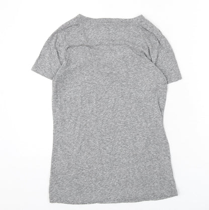 Womens UK Size M Mossimo Grey Basic T-Shirt
