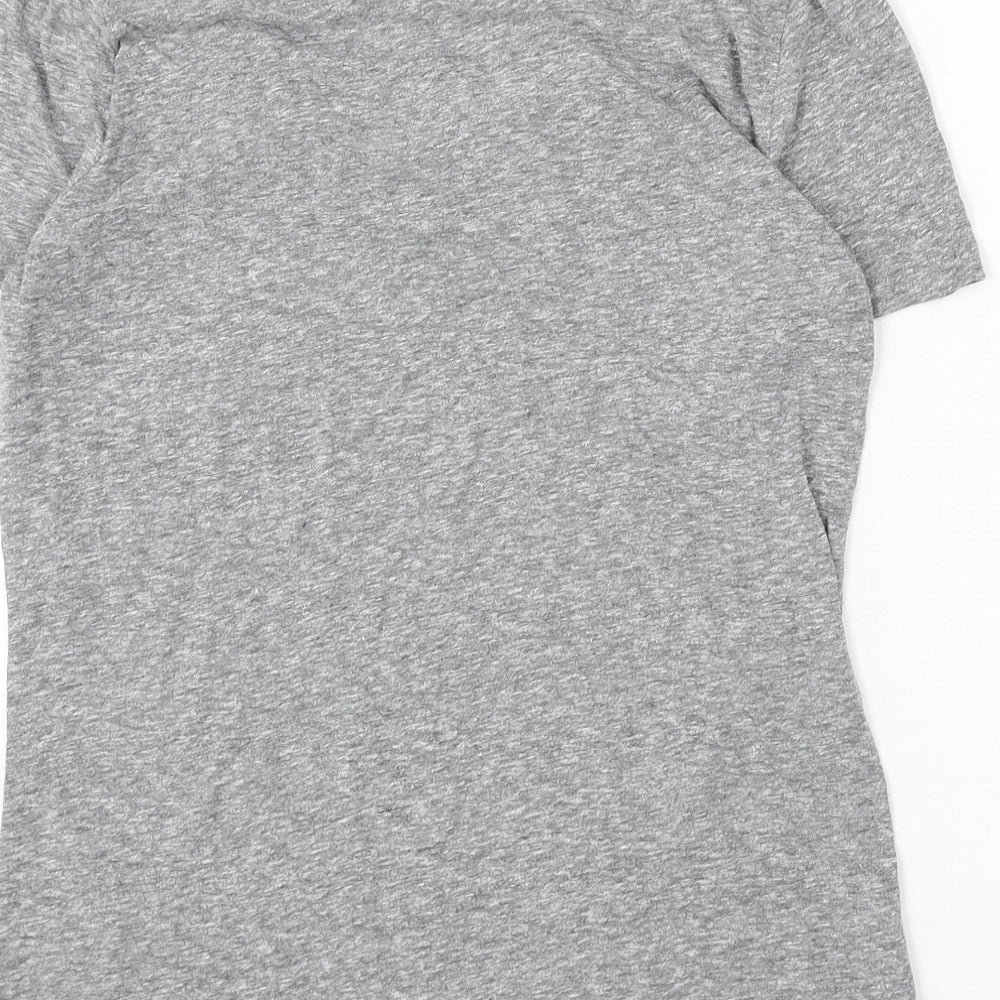 Womens UK Size M Mossimo Grey Basic T-Shirt