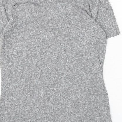 Womens UK Size M Mossimo Grey Basic T-Shirt