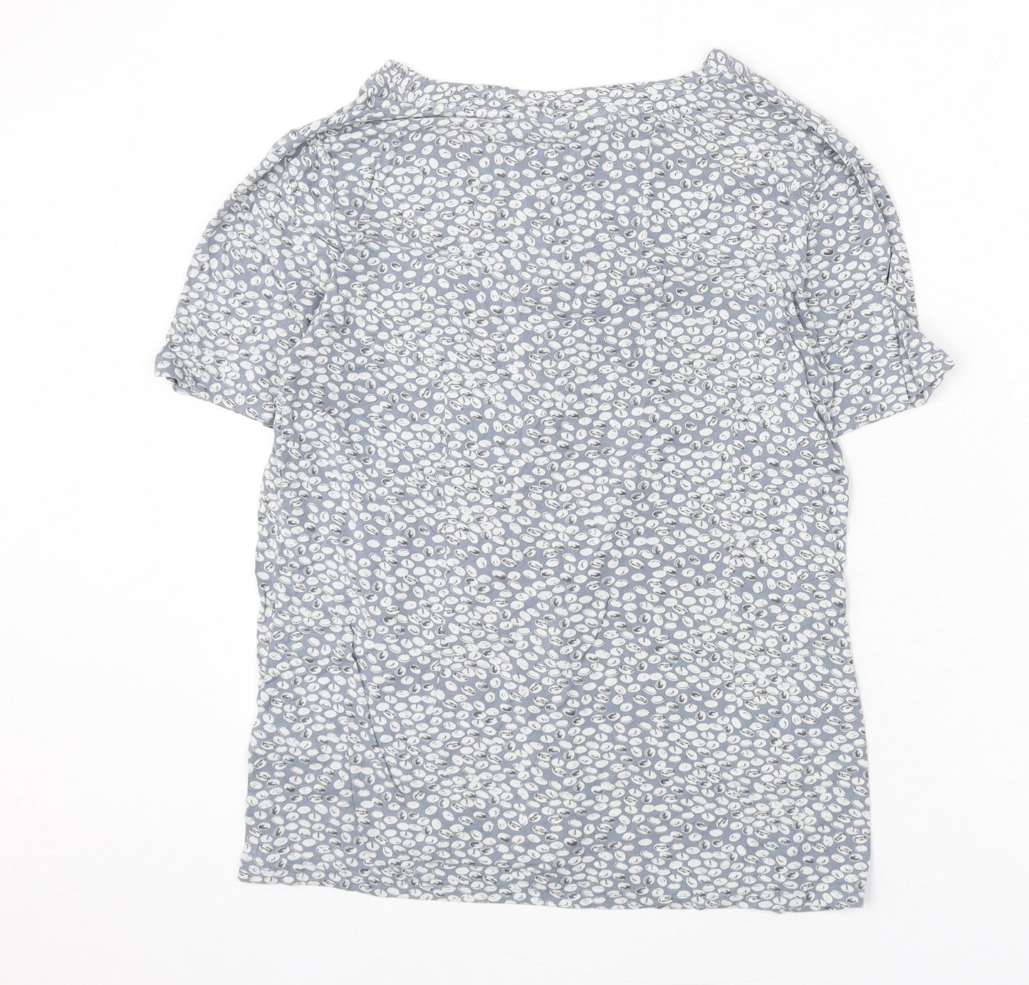Womens UK Size M Adini Blue Basic T-Shirt