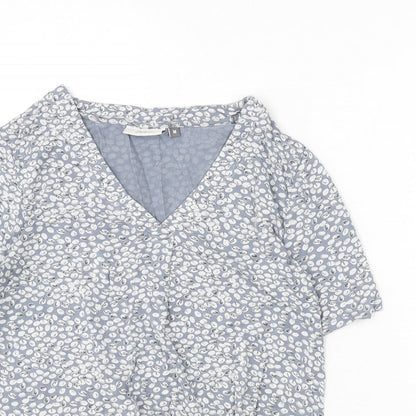 Womens UK Size M Adini Blue Basic T-Shirt