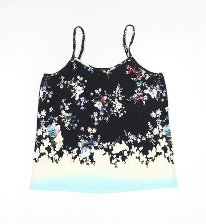 Womens UK Size 12 Warehouse Multicoloured Camisole Tank